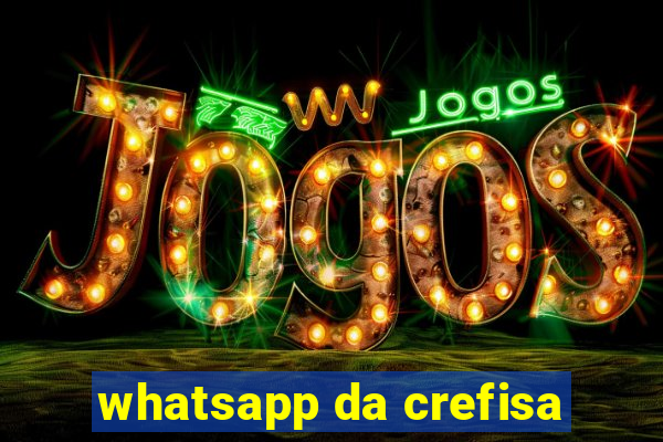 whatsapp da crefisa